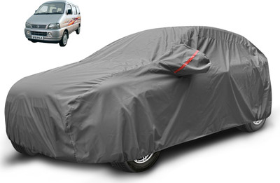 Auto Hub Car Cover For Maruti Versa (With Mirror Pockets)(Grey)