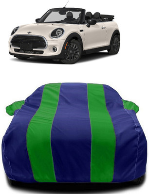 Autoprime Car Cover For Mini Cooper Cooper Convertible S (With Mirror Pockets)(Green, Blue)