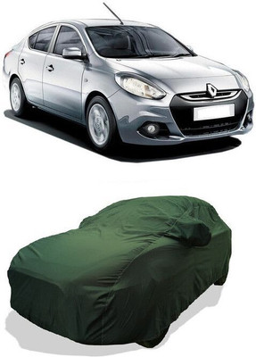 QLAX Car Cover For Maruti Scala RXE (With Mirror Pockets)(Green)