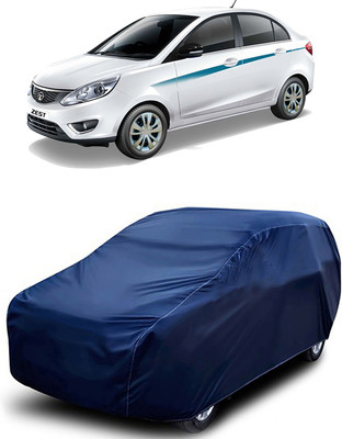 MoTRoX Car Cover For Tata Zest (Without Mirror Pockets)(Blue)