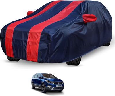Auto Hub Car Cover For Tata Hexa (Without Mirror Pockets)(Black, Red)