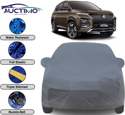 AUCTIMO Car Cover For MG Hector (With Mirror Pockets)(Grey)