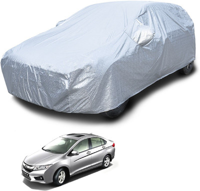 Euro Care Car Cover For Honda City i-Dtec (With Mirror Pockets)(Silver)