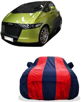 Tricway Car Cover For Mahindra Reva (With Mirror Pockets)(Red)