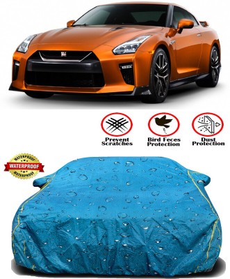 Genipap Car Cover For Nissan GT-R (With Mirror Pockets)(Blue)