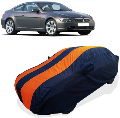 Coxtor Car Cover For BMW 6 Series 645Ci (With Mirror Pockets)(Orange)