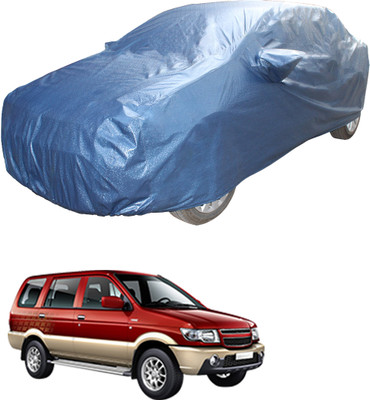 SS FOR YOUR SMART NEEDS Car Cover For Chevrolet Tavera (With Mirror Pockets)(Blue)