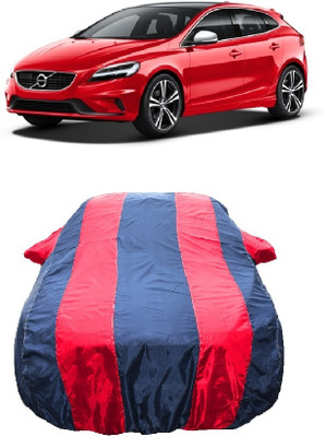 Wegather Car Cover For Volvo V40 D3 R-Design (With Mirror Pockets)(Red)