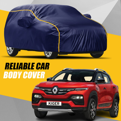 AXLOZ Car Cover For Renault Kiger (With Mirror Pockets)(Multicolor)