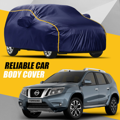 R Rayvin Star Car Cover For Nissan Terrano (With Mirror Pockets)(Multicolor)