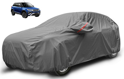 Auto Hub Car Cover For Toyota Urban Cruiser (With Mirror Pockets)(Grey)