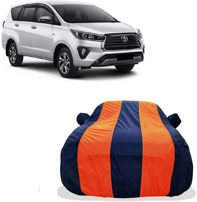 Tricway Car Cover For Toyota Innova Crysta (With Mirror Pockets)(Orange)