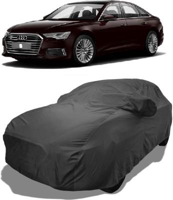 Coxtor Car Cover For Audi A6 (With Mirror Pockets)(Grey)