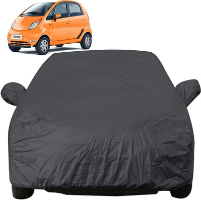 OPZET INDIA Car Cover For Tata Nano XM (With Mirror Pockets)(Grey)