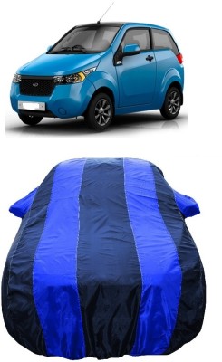 Wegather Car Cover For Mahindra e2o (With Mirror Pockets)(Blue)