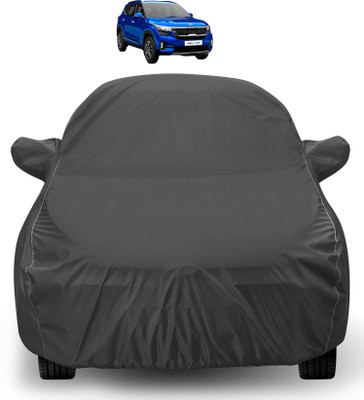Euro Care Car Cover For Kia SELTOS (Without Mirror Pockets)(Grey)