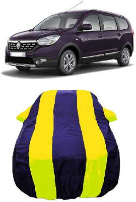 Wegather Car Cover For Renault Lodgy 110PS RxL (With Mirror Pockets)(Yellow)