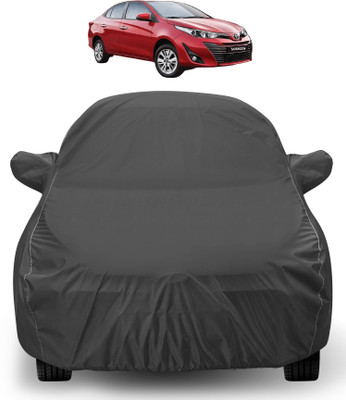 Euro Care Car Cover For Toyota Yaris (Without Mirror Pockets)(Grey)