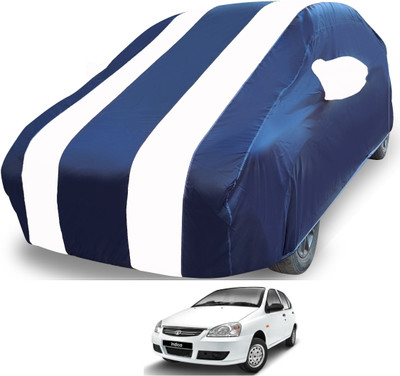 MOCKHE Car Cover For Tata Indica (With Mirror Pockets)(White)