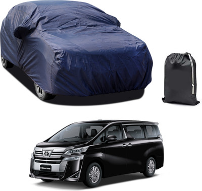 CODOKI Car Cover For Toyota Vellfire (With Mirror Pockets)(Blue)