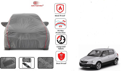 Auto Oprema Car Cover For Skoda Fabia Scout (With Mirror Pockets)(Grey)