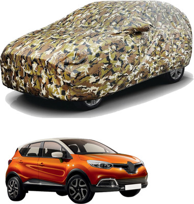SS FOR YOUR SMART NEEDS Car Cover For Renault Captur (With Mirror Pockets)(Green, For 2019 Models)
