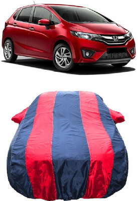 Wegather Car Cover For Honda Jazz V Diesel (With Mirror Pockets)(Red)