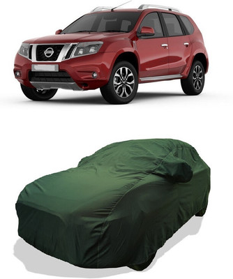 Coxtor Car Cover For Nissan Terrano Nissan Terrano XL P Petrol (With Mirror Pockets)(Green)