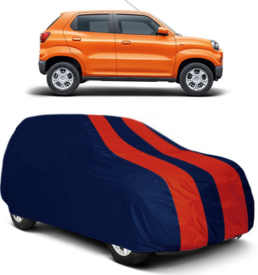 MoTRoX Car Cover For Maruti Suzuki S-Presso (Without Mirror Pockets)(Red, Blue)