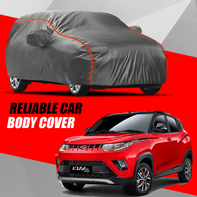 S Shine Max Car Cover For Mahindra KUV100 (With Mirror Pockets)(Multicolor)