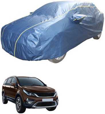 SS FOR YOUR SMART NEEDS Car Cover For Tata Hexa (With Mirror Pockets)(Blue)