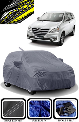 FRONCH Car Cover For Toyota Innova 2.0L (With Mirror Pockets)(Grey)