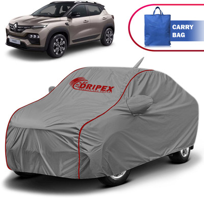 DRIPEX Car Cover For Renault Kiger (With Mirror Pockets)(Grey)