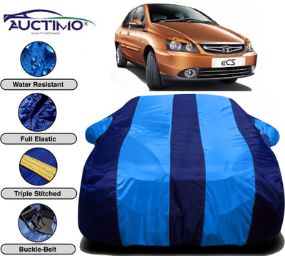 AUCTIMO Car Cover For Tata Indigo eCS (With Mirror Pockets)(Multicolor)