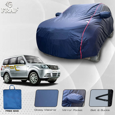 Frap Car Cover For Tata Sumo, Sumo DLX, Sumo Gold (With Mirror Pockets)(Blue, Red)