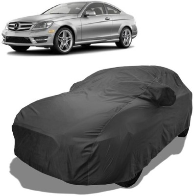 Coxtor Car Cover For Mercedes Benz C-Class Grand (With Mirror Pockets)(Grey)