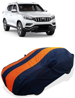 Coxtor Car Cover For Mahindra Alturas G4 4X4 AT Diesel (With Mirror Pockets)(Orange)