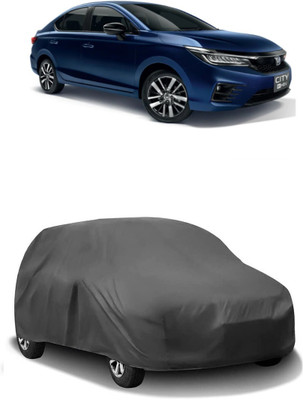 ARNEJA Car Cover For Honda City i-Vtec (Without Mirror Pockets)(Grey)