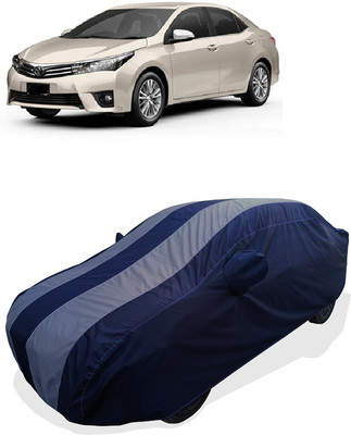 Coxtor Car Cover For Toyota Corolla Altis G MT (With Mirror Pockets)(Grey)