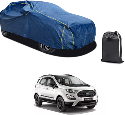 CODOKI Car Cover For Ford Ecosport (With Mirror Pockets)(Blue, For 2019, 2020, 2021, 2022, 2023 Models)