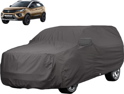 Auto Hub Car Cover For Tata Nexon (With Mirror Pockets)(Grey)