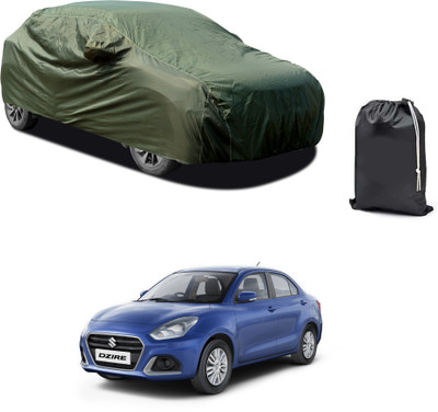CODOKI Car Cover For Maruti Suzuki Swift Dzire (With Mirror Pockets)(Green)