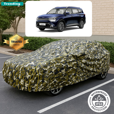 PAGORA Car Cover For Kia Carens (With Mirror Pockets)(Multicolor)