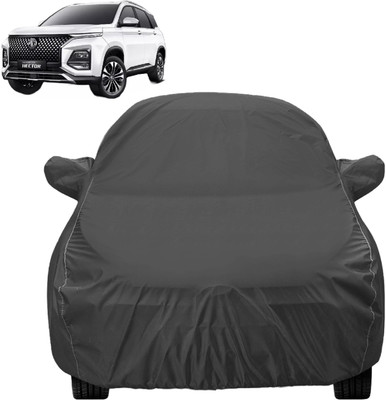 MOCKHE Car Cover For MG Hector (With Mirror Pockets)(Grey)