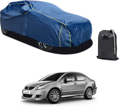 PAGORA Car Cover For Maruti Suzuki SX4 (With Mirror Pockets)(Blue, For 2019, 2020, 2021, 2022, 2023 Models)