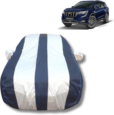 Motorbotz Car Cover For Mahindra XUV 700 (With Mirror Pockets)(Blue, White, For 2021, 2022, 2023, 2024 Models)