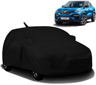 S Shine Max Car Cover For Renault Kiger (With Mirror Pockets)(Black)