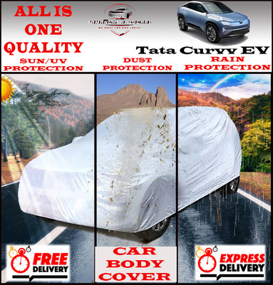 Tamanchi Autocare Car Cover For Tata Universal For Car(Silver)