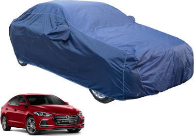 Auto Hub Car Cover For Hyundai Elantra(Blue)