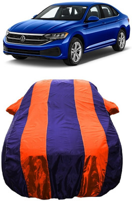 Wegather Car Cover For Volkswagen Jetta 1K2 2.5 TFSI (With Mirror Pockets)(Orange)
